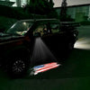 Ford LED Side Mirror Projector Puddle Welcome Lights for Ford F150 RAPTOR - 2015-2025 American Flag 2 - 1 Set - 2 Lights