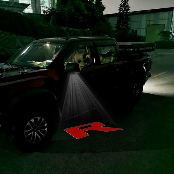 Ford LED Side Mirror Projector Puddle Welcome Lights for Ford F150 RAPTOR - 2015-2025 FORD R - 1 Pair 2 Side Mirror Lights