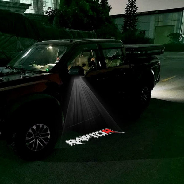Ford LED Side Mirror Projector Puddle Welcome Lights for Ford F150 RAPTOR - 2015-2025 RAPTOR R - 1 Pair 2 Side Mirror Lights