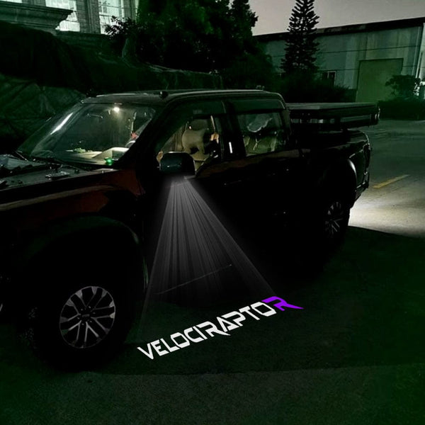 VELOCIRAPTOR PURPLE - 1 Pair 2 Side Mirror Lights