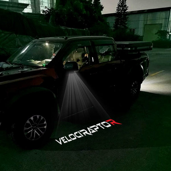 VELOCIRAPTOR RED - 1 Pair 2 Side Mirror Lights