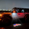American Flag 1 - 1 Pair 2 Side Mirror Lights