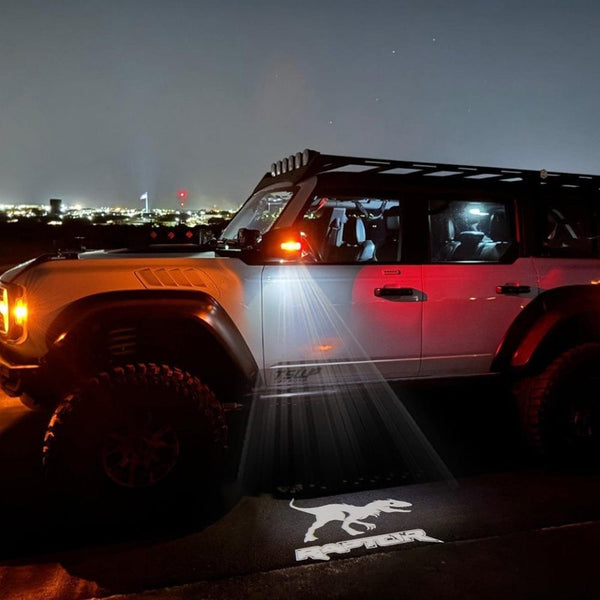 Raptor DINO-SAUR - 1 Pair 2 Side Mirror Lights
