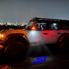 Ford Premium LED Side Mirror Projector Puddle Approach Lights for Ford Bronco 2021-2025 ST Blue With Blue Outline Word - 1 Set - 2 Lights