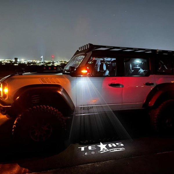 Texas Edition - 1 Pair 2 Side Mirror Lights