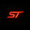 Ford Premium LED Side Mirror Projector Puddle Approach Lights for Ford Ranger 2023-2025 ST Vibrant Red 1 Set - 2 Lights