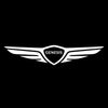 Genesis Genesis G70 Door Stick On Puddle Lights Multiple Designs 2018-2025 Genesis Logo - 1 Set - 2 Doors