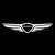Genesis Genesis G70 Door Stick On Puddle Lights Multiple Designs 2018-2025 Genesis Logo - 1 Set - 2 Doors