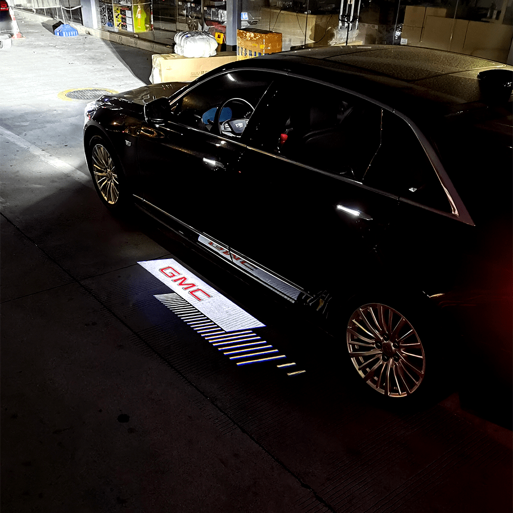 GMC Yukon Premium Side Wing Mirror Puddle Lights Multiple Designs 2015 ...