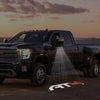 GMC GMC Sierra Premium Side Wing Mirror Puddle Lights Multiple Designs 2015-2025 AT4 - 1 Pair 2 Side Mirror Lights / GMC Sierra 1500 - 2014-2025
