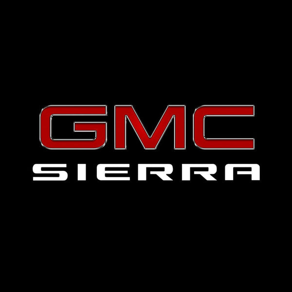 GMC GMC Sierra Premium Side Wing Mirror Puddle Lights Multiple Designs 2015-2026