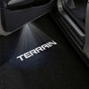 GMC GMC Terrain Premium Puddle Lights Multiple Designs 2010-2025 TERRAIN Word - 1 Set - 2 Doors / GMC Terrain 1st Generation - 2010–2017
