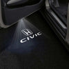 Honda Honda Civic and Civic Hybrid Premium Door Puddle Lights Multiple Designs 2005-2015 Honda CIVIC Logo - 1 Pair 2 Doors / Honda Civic 8th Gen - 2005-2012