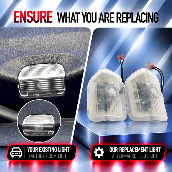 Honda Honda Odyssey 3rd/4th/5th Gen Premium Door Puddle Lights Various Designs 2003-2026