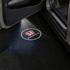 Honda Logo Circle Red - 1 Pair  - 2 Doors