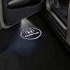 Honda Honda Pilot Premium Puddle Door Lights Various Designs 2009-2022 Honda Logo Circle White - 1 Pair - 2 Doors