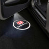 Honda Logo Circle Red - 1 Pair - 2 Doors