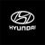 Hyundai Hyundai Avante Premium Puddle Lights Multiple Designs 2006–2010 HyundaiLogo 1
