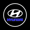 Hyundai Hyundai Avante Premium Puddle Lights Multiple Designs 2006–2010 Hyundai Logo 2