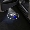 Hyundai Hyundai Creta Door Stick On Puddle Lights Multiple Designs 2014-2025 Hyundai Logo 1 - 1 Set - 2 Doors