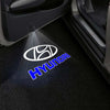 Hyundai Hyundai Creta Door Stick On Puddle Lights Multiple Designs 2014-2025 Hyundai Logo 2 - 1 Set - 2 Doors