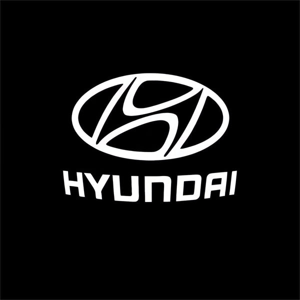 Hyundai Hyundai i10 Door Stick On Puddle Lights Multiple Designs 2007-2025