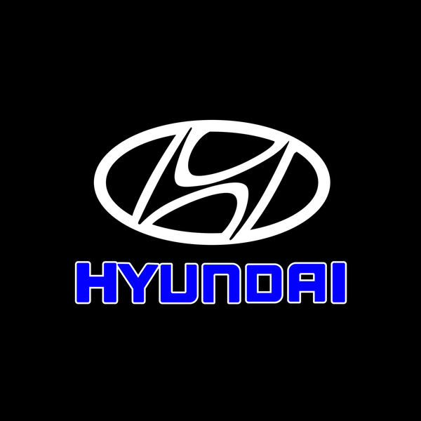 Hyundai Hyundai i10 Door Stick On Puddle Lights Multiple Designs 2007-2025