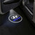 Hyundai Hyundai i10 Door Stick On Puddle Lights Multiple Designs 2007-2025 Hyundai Logo 1 - 1 Set - 2 Doors