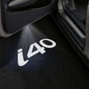 Hyundai Hyundai i40 Premium Puddle Lights Multiple Designs 2011–2019 i40 - 1 Set - 2 Doors