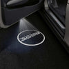 Hyundai Hyundai Santa Fe 3rd Gen (DM) Premium Puddle Lights Multiple Designs 2013–2018 SANTA FE Logo 2 - 1 Set - 2 Doors