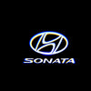 Hyundai Hyundai Sonata 5th/6th Gen Door Stick On Puddle Lights Multiple Designs 1999–2013