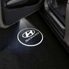 Hyundai Hyundai Sonata 6th Gen YF/i45 Premium Puddle Lights Multiple Designs 2010–2014 SONATA LOGO 1 - 1 Set - 2 Doors