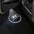 Hyundai Hyundai Sonata 6th Gen YF/i45 Premium Puddle Lights Multiple Designs 2010–2014 SONATA LOGO 1 - 1 Set - 2 Doors