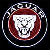 Hyundai Jaguar F-PACE Door Stick On Puddle Lights Multiple Designs 2016-2024 Jaguar Logo 3 - 1 Set - 2 Doors