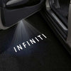 Infinity Infiniti FX Series 1st Gen Premium Puddle Lights Multiple Designs 2003-2008 Infiniti Word - 1 Set - 2 Doors