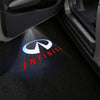 Infiniti Logo Red - 1 Pair 2 Doors