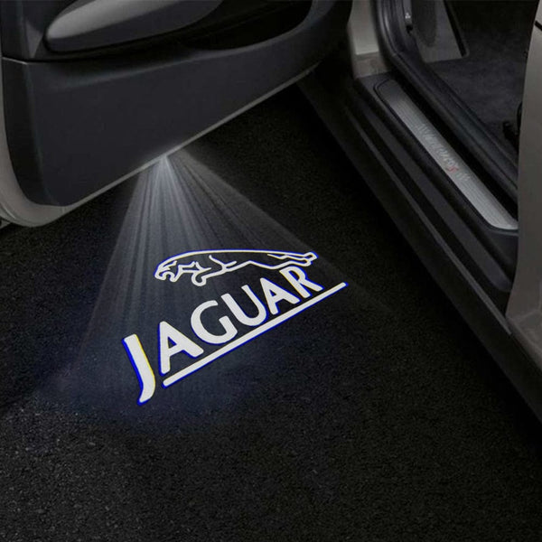 Jaguar Jaguar XE X760 Premium Puddle Lights Multiple Designs 2015-2024 Jaguar Logo 6 - 1 Set - 2 Doors / Jaguar XE X760 - 2015-2020