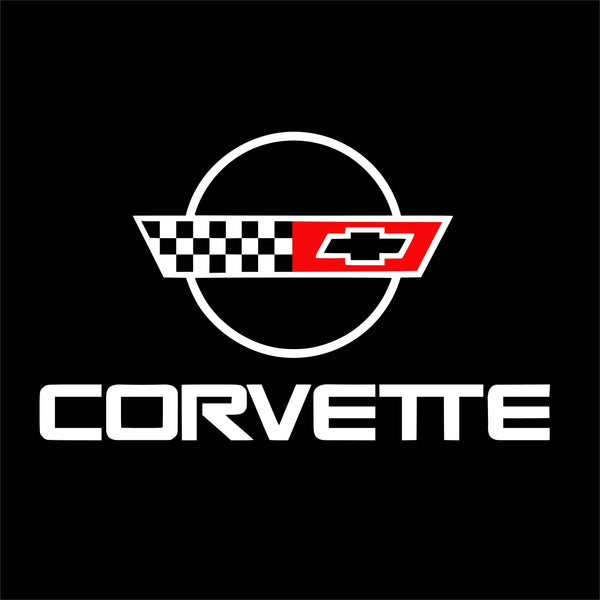 Jeep Chevrolet Corvette Universal Door Stick On Puddle Lights Various Designs