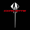 Jeep Chevrolet Corvette Universal Door Stick On Puddle Lights Various Designs