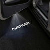 Jeep Jeep Avenger Door Stick On Puddle Lights Multiple Designs 2023-2025 AVENGER Word - 1 Pair 2 Doors