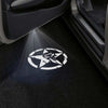 Jeep Jeep Cherokee Latitude Premium Door Puddle Lights Multiple Designs 2014–2023 Jeep Logo 4 - 1 Pair 2 Doors