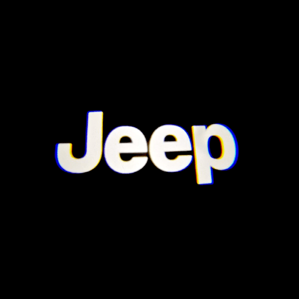 Jeep Jeep Cherokee Limited Dynamic Dual Lens Premium Puddle Lights Multiple Designs 2014-2023 Jeep Word