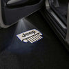 Jeep Jeep Cherokee Trailhawk Premium Door Puddle Lights Multiple Designs 2014-2023 Jeep Logo 2 - 1 Pair 2 Doors