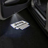 Jeep Jeep Cherokee Trailhawk Premium Puddle Lights Multiple Designs 2014-2022 Jeep Logo 2 - 1 Set - 2 Doors