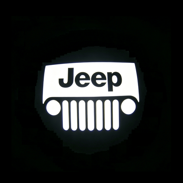 Jeep Jeep Cherokee Trailhawk Premium Under Door Projector Puddle Lights Various Designs 2014-2023