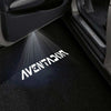 Lamborghini Aventador Word - 1 Pair - 2 Doors