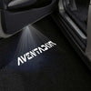Lamborghini Lamborghini Aventador Premium Puddle Lights Multiple Designs 2011-2025 Lamborghini Aventador Word - 1 Set - 2 Doors