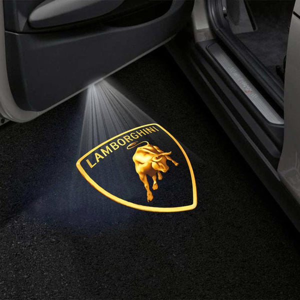 Lamborghini Lamborghini Gallardo Premium Puddle Lights Multiple Designs 2004-2014 Lamborghini 3D Logo - 1 Set - 2 Doors