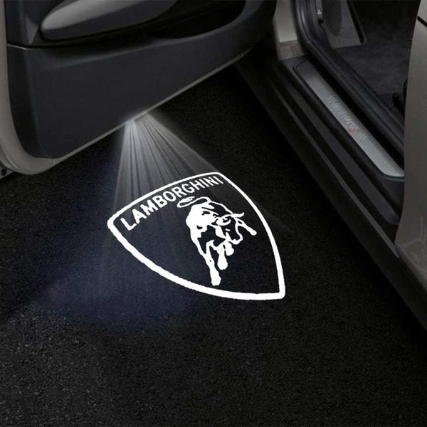 Lamborghini Lamborghini Gallardo Premium Puddle Lights Multiple Designs 2004-2014 Lamborghini Whitebull - 1 Set - 2 Doors