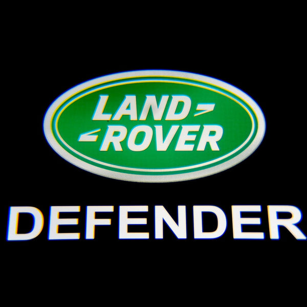 LAND ROVER Range Rover Defender 110 Premium Puddle Lights Multiple Designs 2020-2024 Land Rover Logo + Wording Range Rover 1 Set - 2 Doors